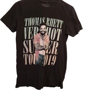 Thomas Rhett Very Hot Summer Tour 2019 Black T Shirt Size S